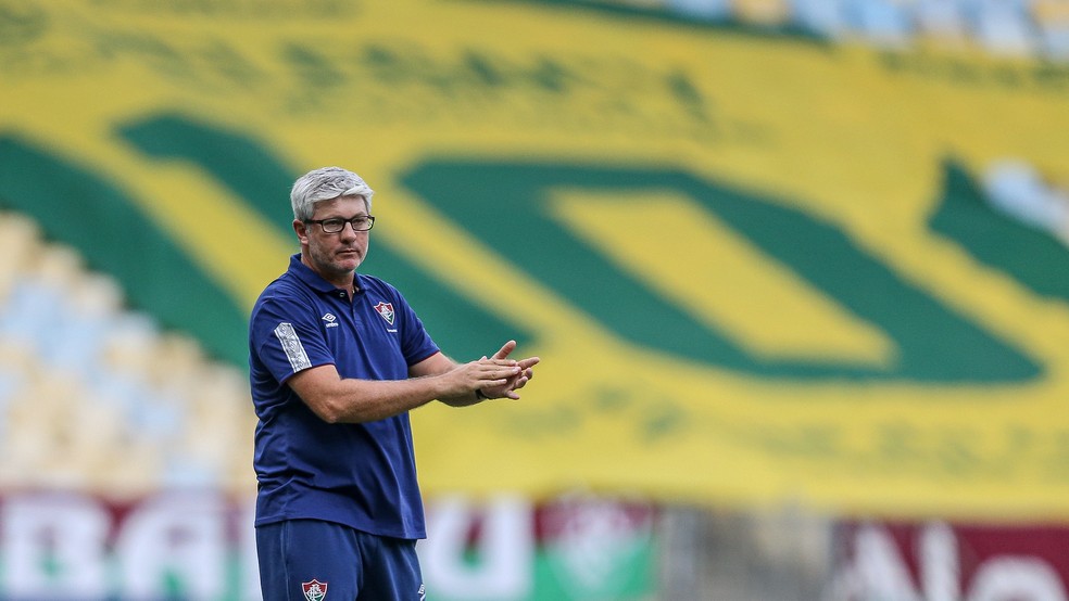 Odair Hellmann, tcnico do Fluminense  Foto: Lucas Meron / FFC