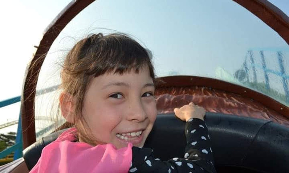 A última vez que pai e filha se viram pessoalmente foi em 2017 — Foto: Arquivo Pessoal