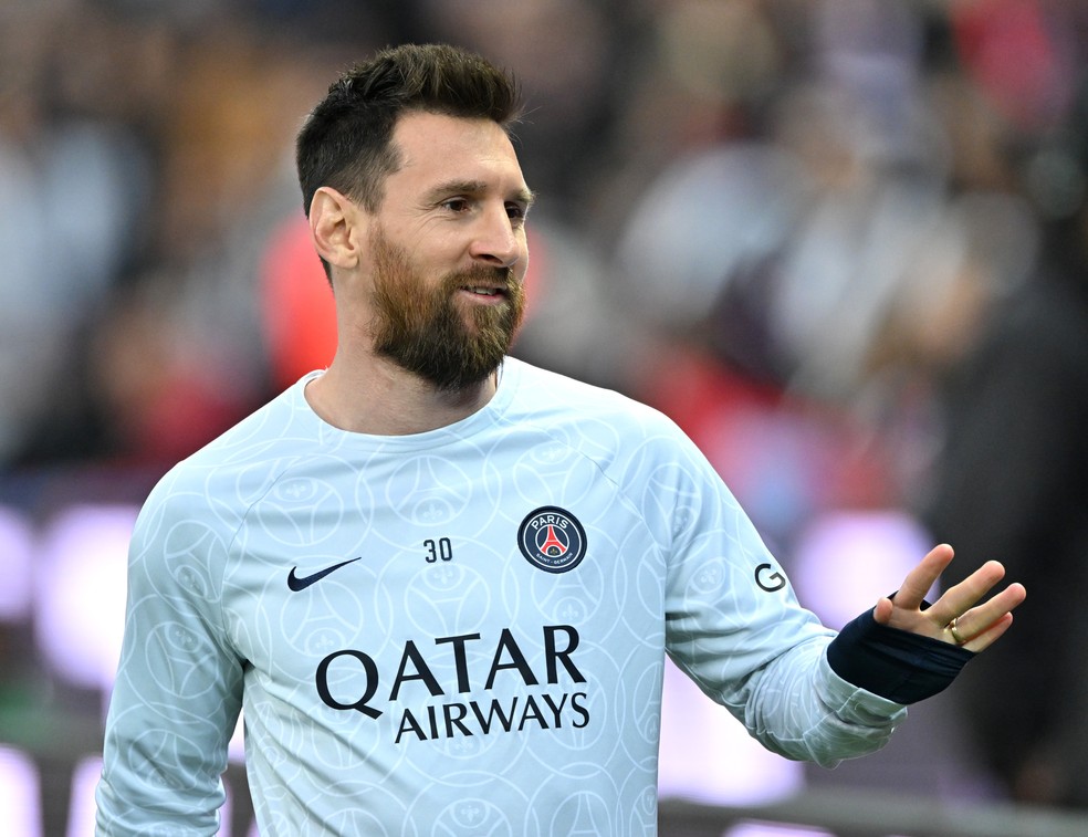 Messi tem contrato com o PSG até 30 de junho — Foto: Getty Images