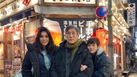 Danni Suzuki realiza sonho do pai, de 77 anos, de conhecer o Japão: "Chegou o momento"
