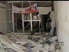 Grupo explode caixas eletrônicos em dois bancos em Itatira, no Ceará