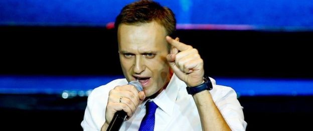 Alexei Navalny, ferrenho crítico de Putin, é só elogios ao StalinGulag (Foto: Getty Images via BBC)