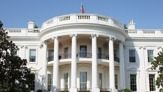 Casa Branca, sede da presidência dos Estados Unidos em Washington (Foto: Divulgação)