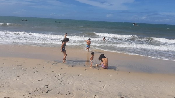 Flaviana formou uma família após ocorrência policial — Foto: Cedida