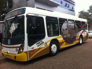 Ônibus especial fará transporte de turistas  (Foto: Rafaella Fraga/G1)