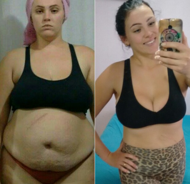 Em menos de 6 meses, Eloisa reduziu seu peso para 77 kg; agora, meta é perder mais 2 kg (Foto: Eloisa Helena Mota Fernandes/Arquivo pessoal)
