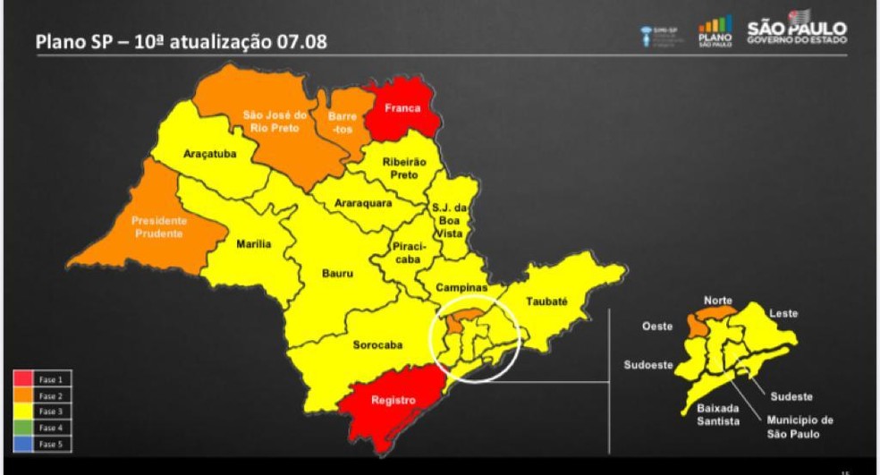 Regioes De Itapetininga E Avare Avancam Para A Fase Amarela Do Plano Sp Itapetininga E Regiao G1