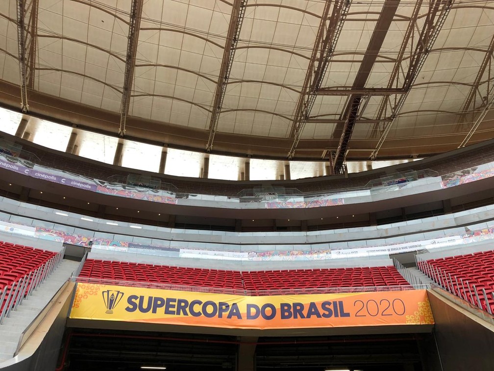 Mané Garrincha, Supercopa do Brasil — Foto: Lucas Varidel / CBF