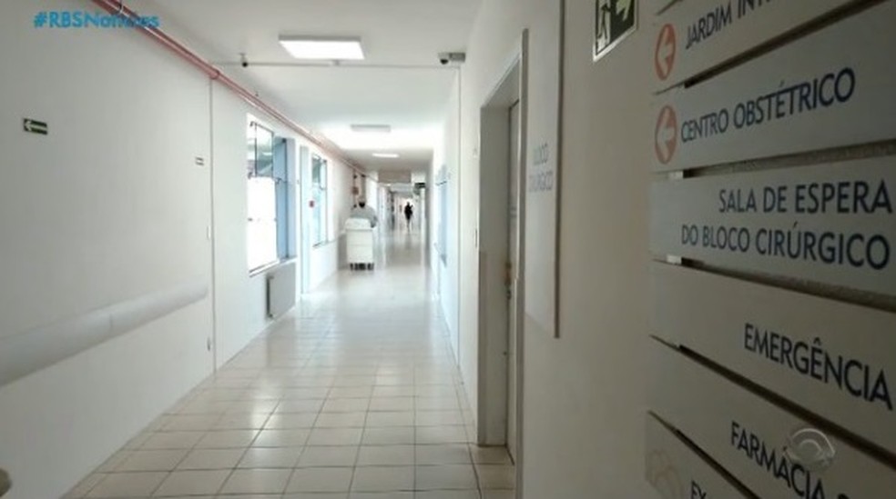 Velocidade de internação em Porto Alegre diminui — Foto: Reprodução/RBS TV