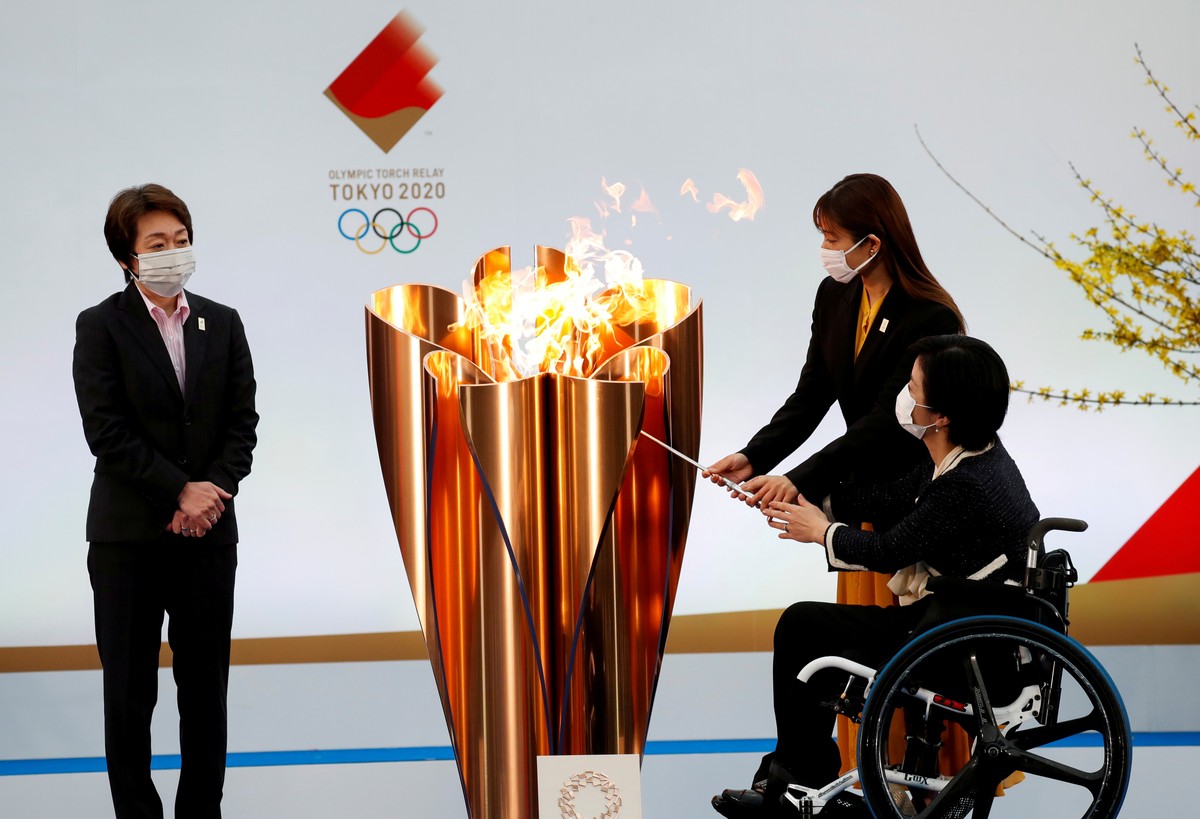 Japão identifica primeiro caso de Covid-19 no revezamento da tocha olímpica