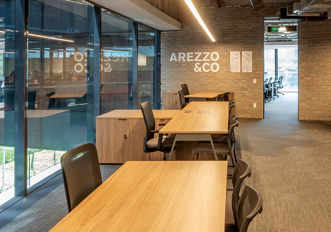 Como em casa: A sede da Arezzo&Co, em São Paulo (Foto: Victor Affaro)