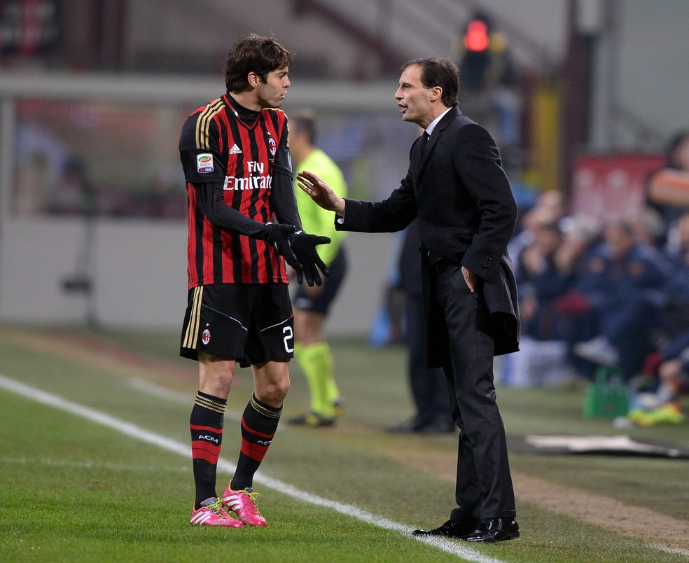 Kaká Allegri defendeu o Milan até 2014 (Foto: Getty Images)