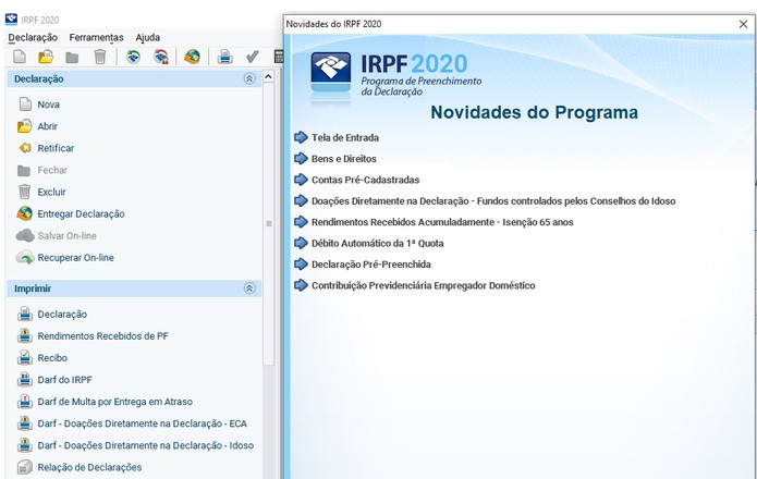 Tabela Do Ir 2020 Receita Federal
