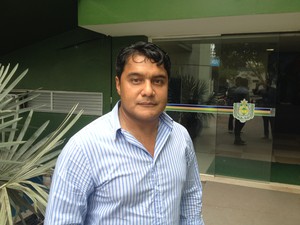 Vereador de Pedra Branca do Amapari Aires Andrade (Foto: Abinoan Santiago/G1)