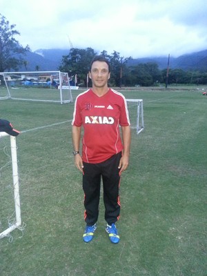 Zé Ricardo, técnico do Flamengo Sub-20 (Foto: Pedro Venancio)