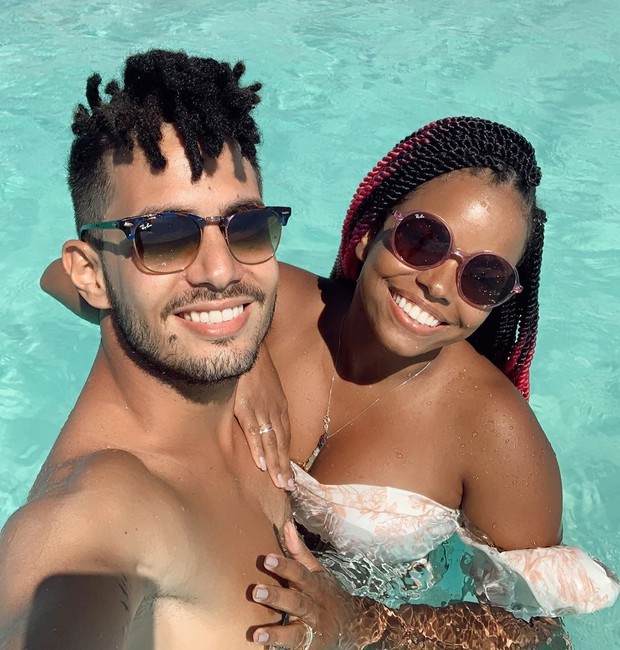 Jean Amorim e Jennifer Nascimento (Foto: Reprodução / Instagram)