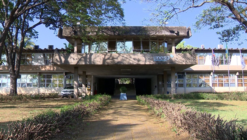 Campus da Unesp, em Presidente Prudente (SP) — Foto: Reprodução/TV Fronteira