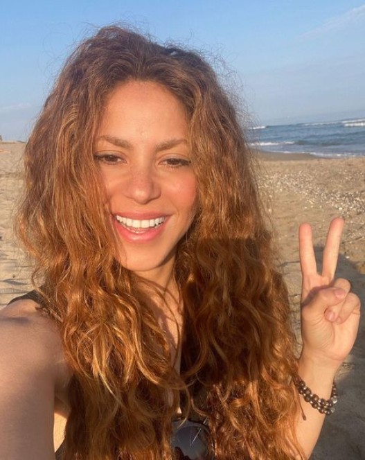 Cantora colombiana Shakira, de 45 anos  — Foto: Reprodução Instagram