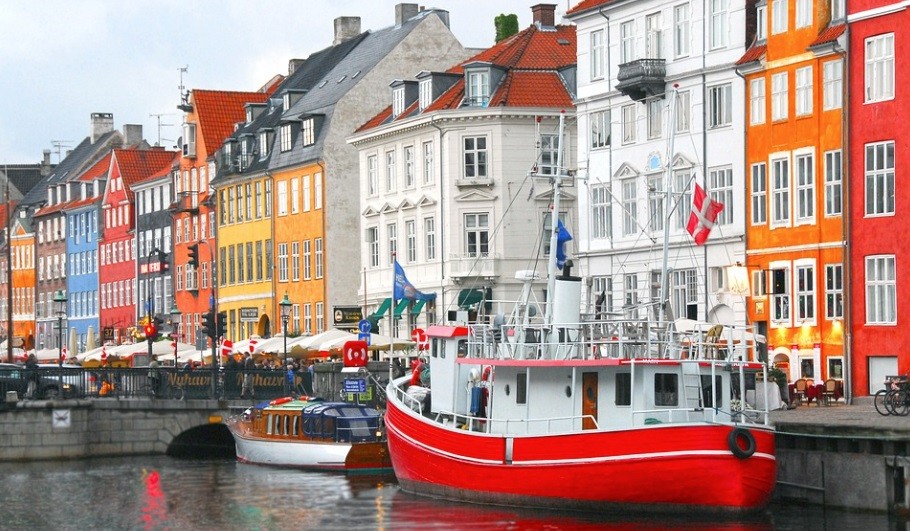 Copenhague, na Dinamarca, aparece em 10º lugar, empatada com a australiana Sidney — Foto: Pixabay