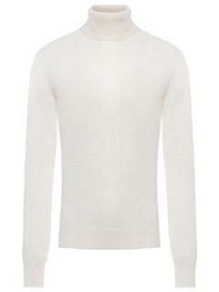 Sweater feminino '2essential, de cashmere, cor off White, R$949