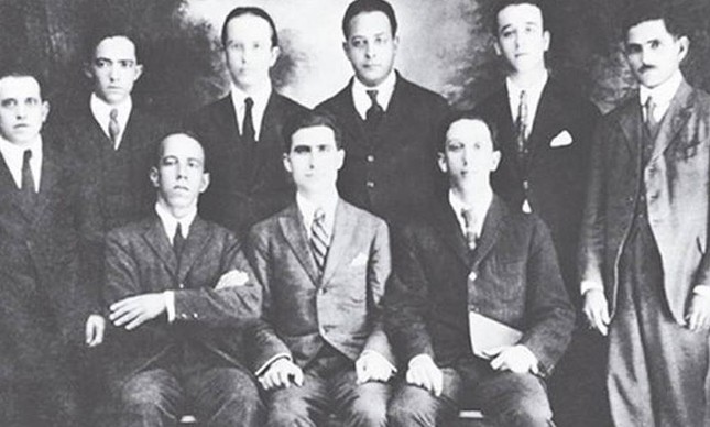 Partido Comunista. Os fundadores do PCB, em 25 de março de 1922