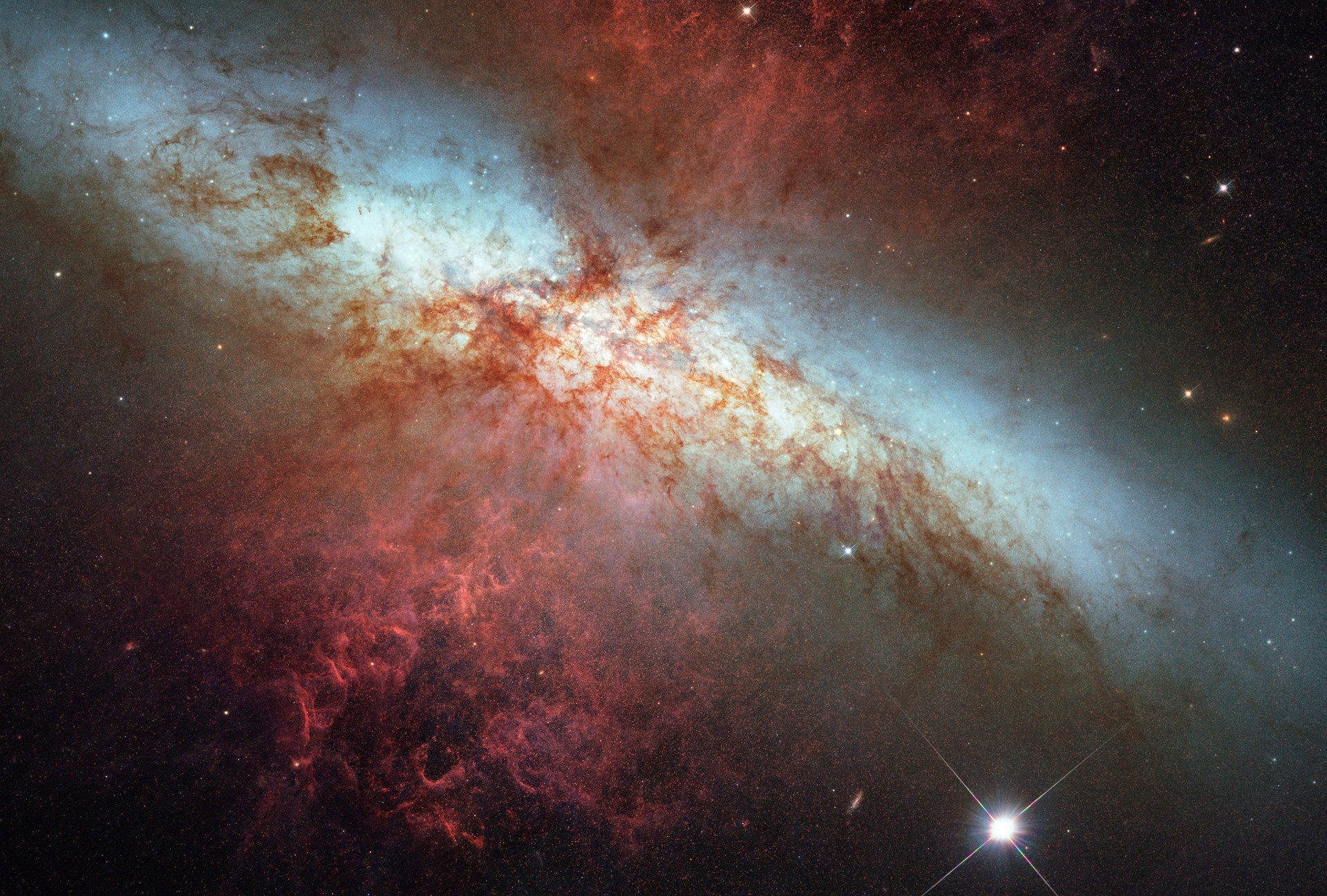 A incrível foto do Hubble (Foto: nasa)