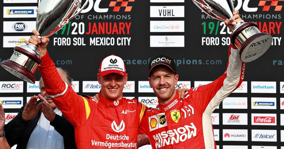 Vettel Torce Para Que Mick Schumacher Consiga Uma Vaga Na F1 Em 2021 Garoto Bom Formula 1 Ge