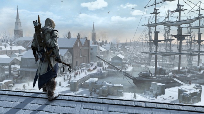 Assassins Creed 3 coloca o jogador em uma trama no meio da Revolução Americana (Foto: Divulgação/Ubisoft)