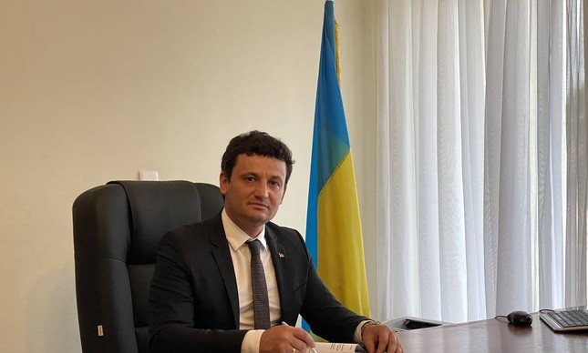 Anatoliy Tkach,encarregado de negócios da embaixada da Ucrânia em Brasília 