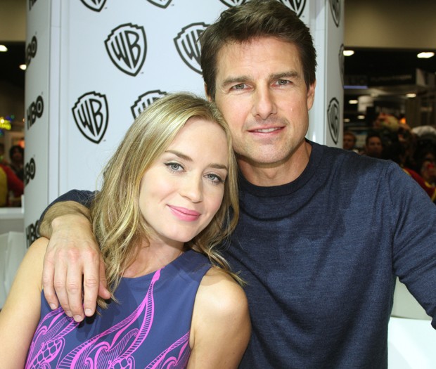 Emily Blunt e Tom Cruise (Foto: Getty Images)