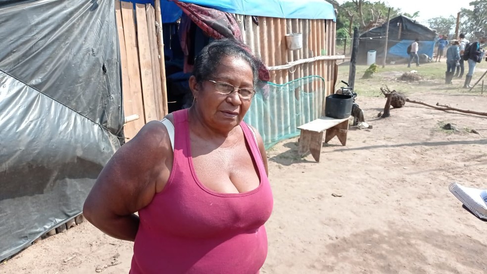 Enaurina fala sobre como era ficar sem energia no Pantanal de MS — Foto: Anderson Viegas/TV Morena