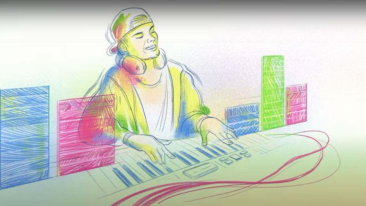 Doodle do Google faz homenagem a Avicii no dia em que DJ completaria 32 anos | Pop & Arte