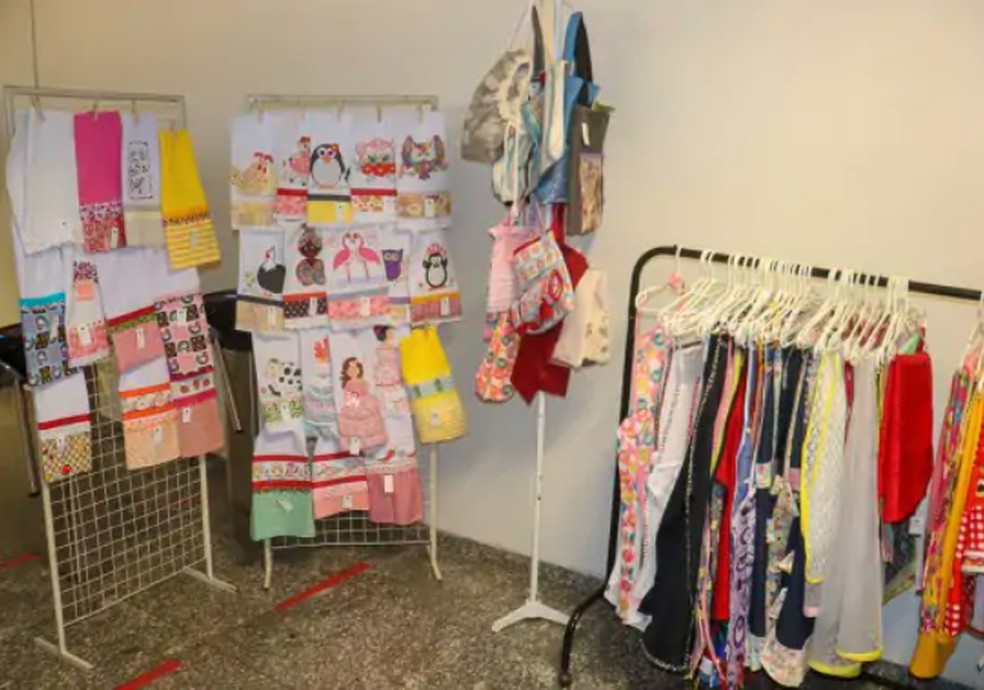 Bazar da Santa Casa de Campo Grande. — Foto: Reprodução