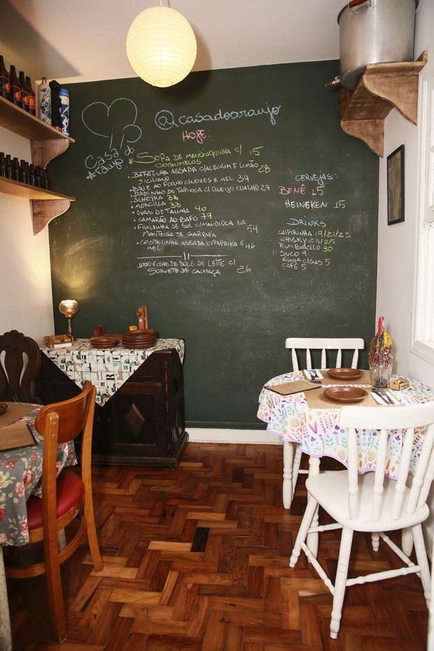 Casa de Daphne Bozaski se transforma em restaurante aos finais de semana (Foto: Iwi Onodera/Ed. Globo)