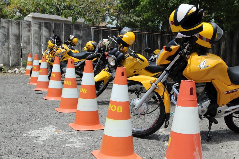 Prefeitura adia vistoria dos mototaxistas â€” Foto: Bruno Concha/Secom Salvador
