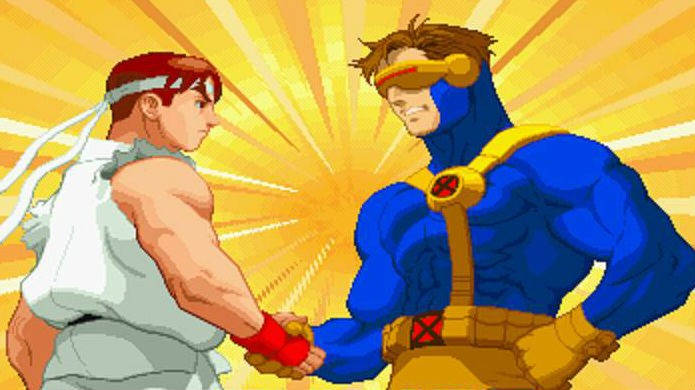 Jogos clássicos do Wolverine: X-Men vs Street Fighter (Foto: Reprodução/YouTube)