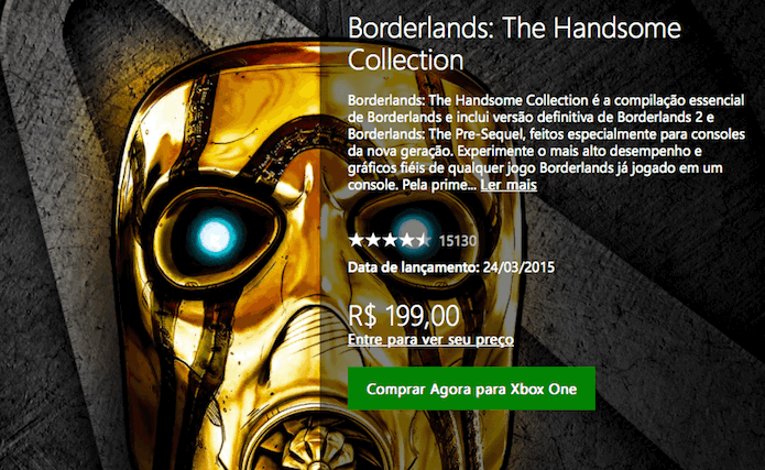 Borderlands: The Handsome Collection é exclusivo dos consoles (Foto: Reprodução/Victor Teixeira)