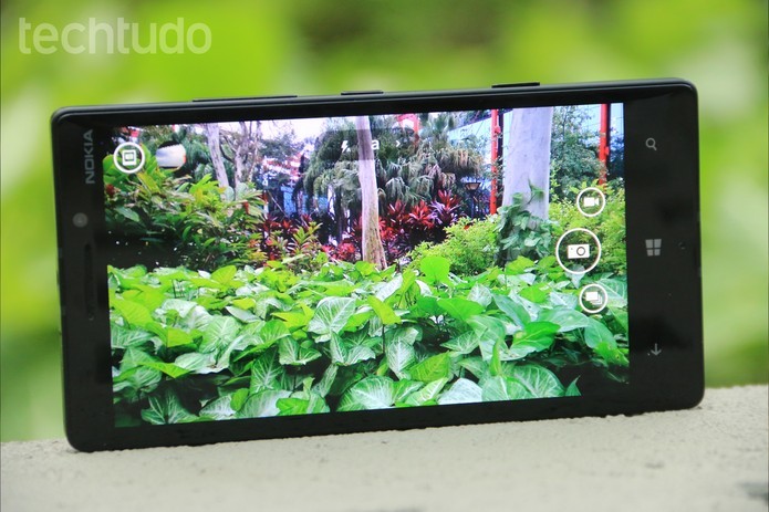 A câmera do Lumia 930 é uma das melhores do mercado (Foto: Lucas Mendes/TechTudo)