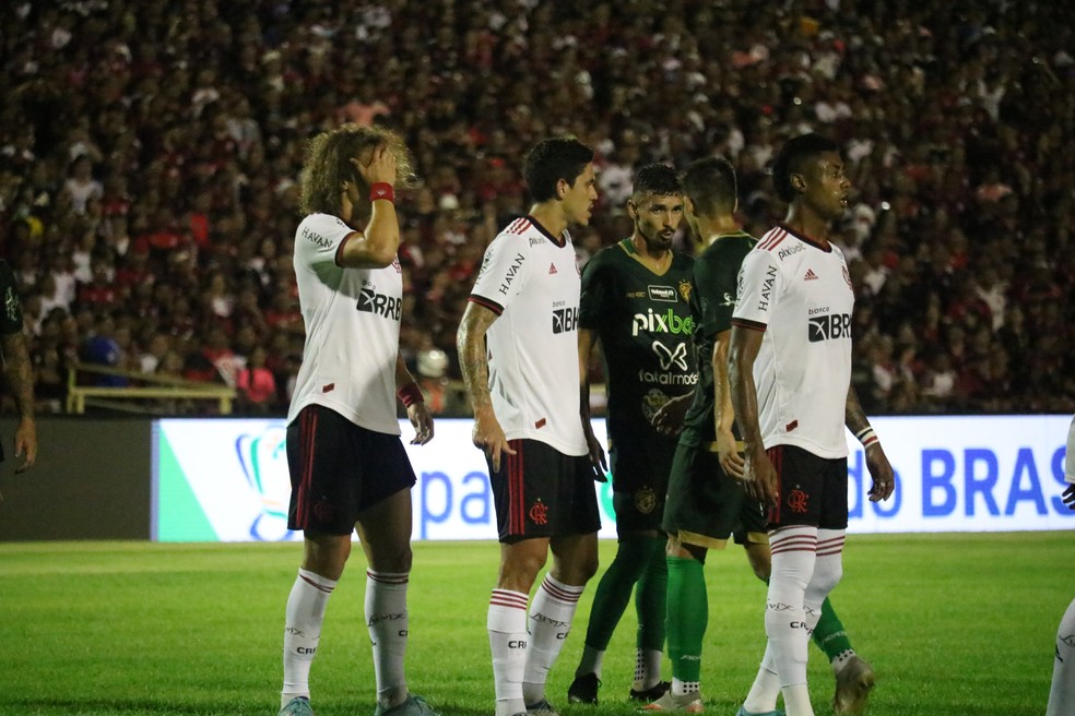 Altos x Flamengo, Copa do Brasil 2022 — Foto: Arthur Ribeiro