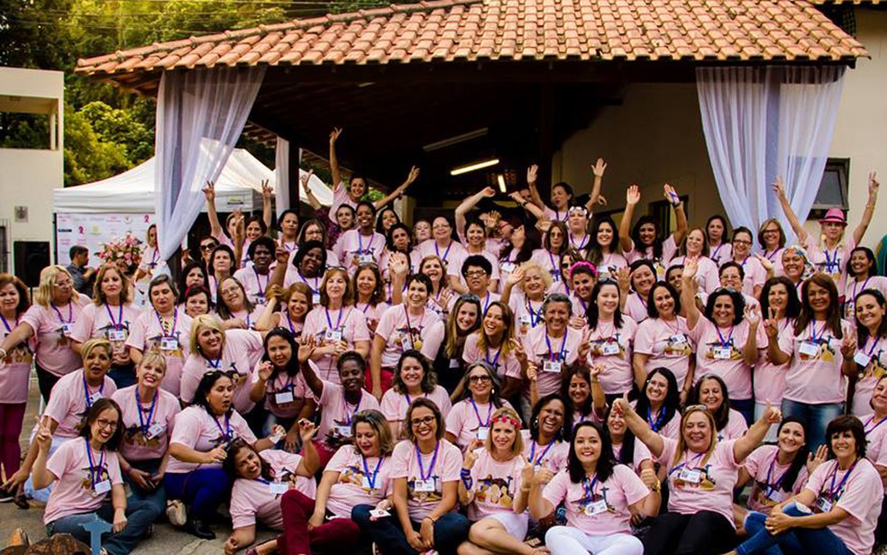 Um dos encontros do grupo Meninas de Peito no Rio de Janeiro (Foto: Divulgação)