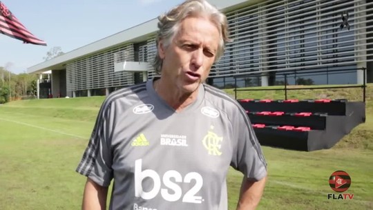 Jorge Jesus fala em títulos com Flamengo, mas brinca com nome: "Sou Jesus, mas não faço milagre de um momento para o outro"