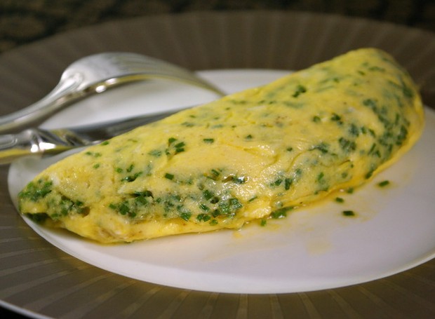 Omelete francês (Foto: Chef Simon/ Reprodução)