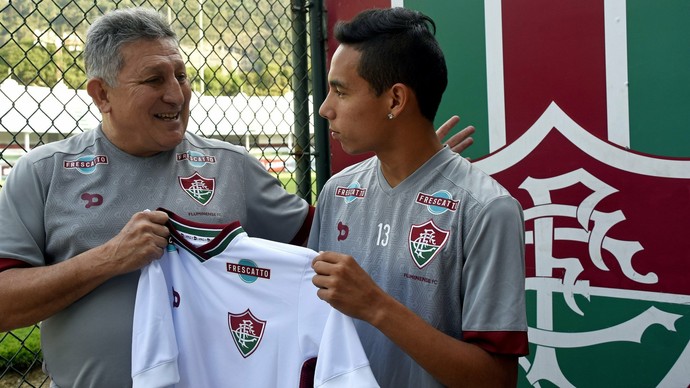 Alexis Rojas e Romerito, FLuminense (Foto: Divulgação/Fluminense)