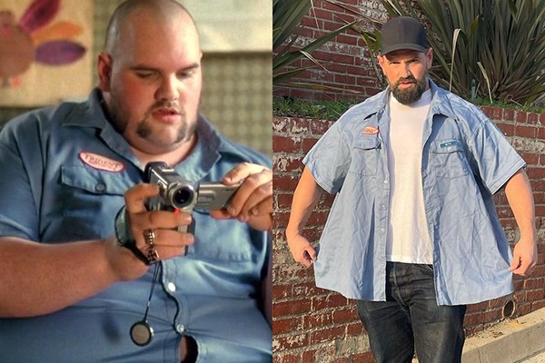 O ator Ethan Suplee repete o figurino usado em A Outra História Americana após perder quase 100 quilos (Foto: reprodução instagram)