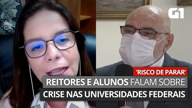 'Risco de parar': o que dizem reitores e alunos sobre crise nas universidades federais
