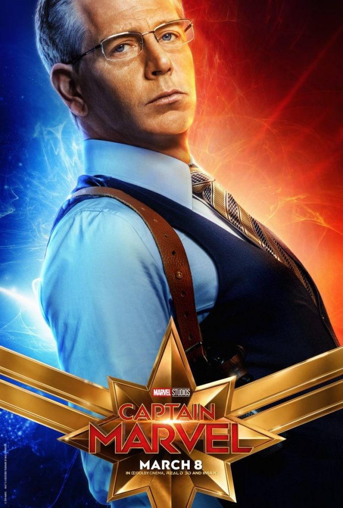 Pôster de Capitã Marvel (Foto: Reprodução / Disney)