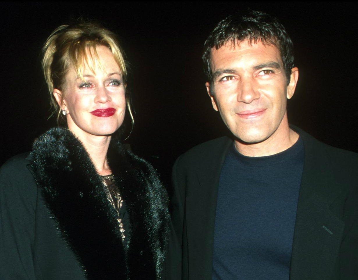 Melanie Griffith e Antonio Banderas, casados desde maio de 1996. (Foto: Getty Images)