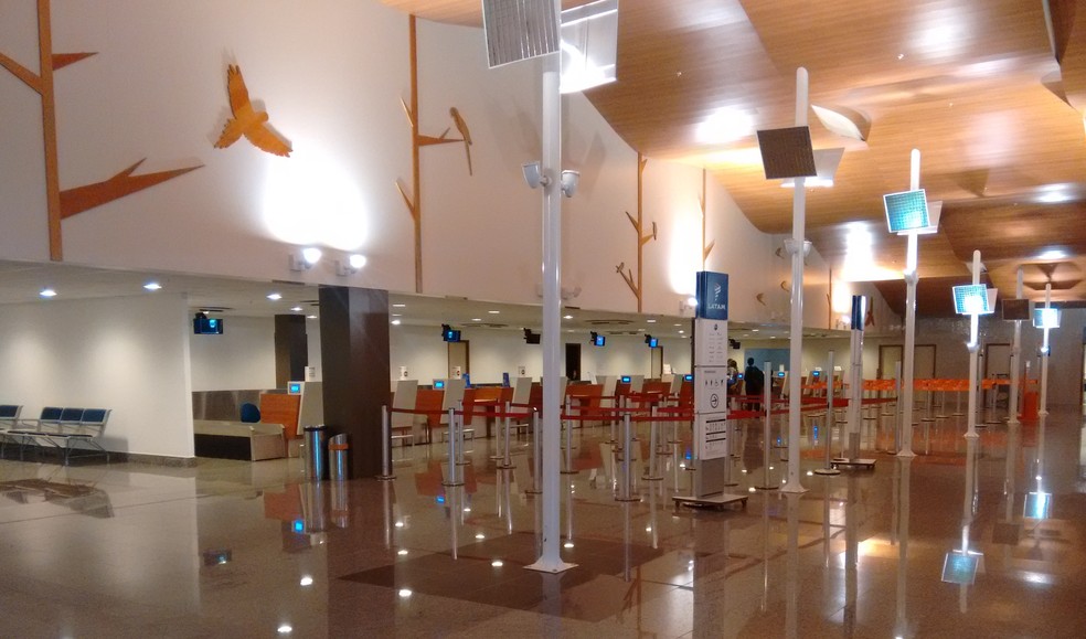 Com obras, aeroporto teve capacidade dobrada, segundo ministro dos Transportes (Foto: Divulgação/Infraero)