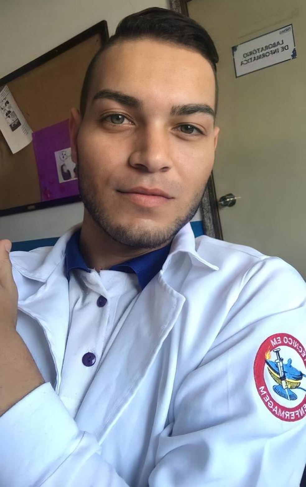 Felipe Duarte disse que se sente melhor fora do personagem  — Foto: Arquivo pessoal