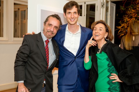 Marcello Borges, Rafael Sauer e Debora Sauer 